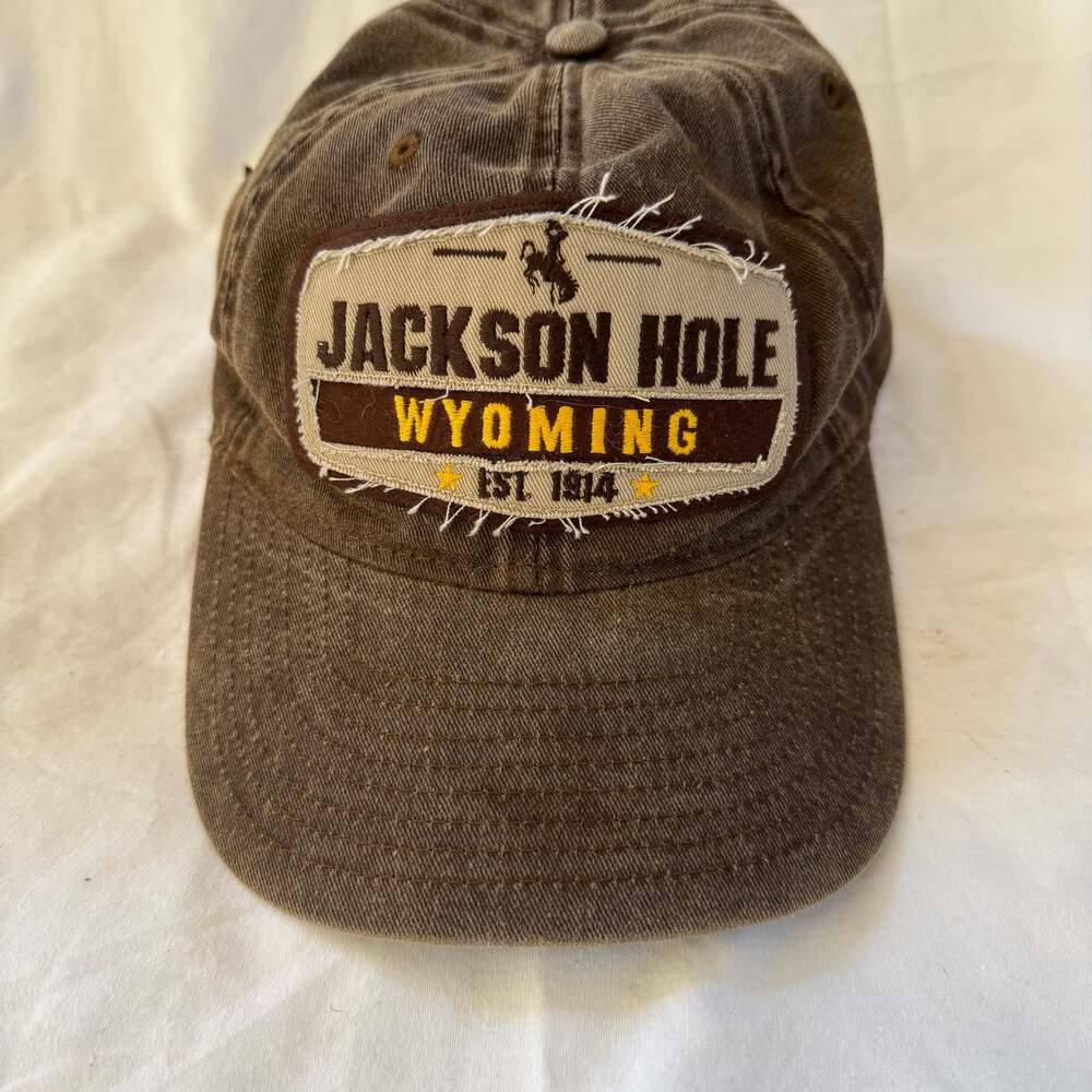 Jackson Hole Wyoming Embroidered Hat